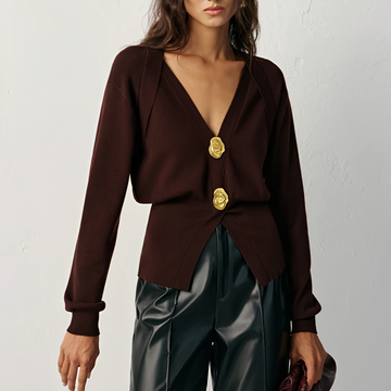 Kisha - Gilet Chic à Col en V