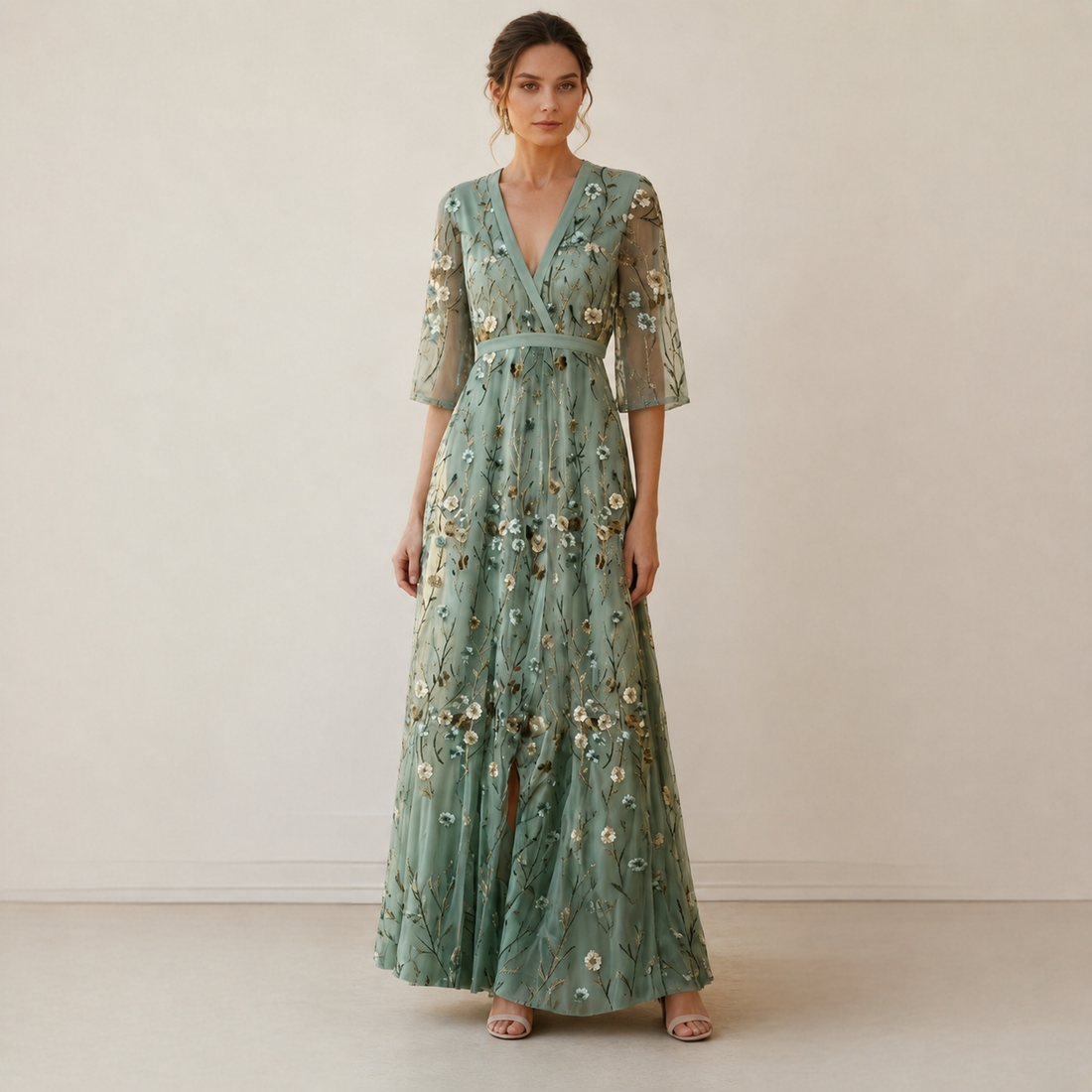 Florence - Robe Maxi Élégante et Légère