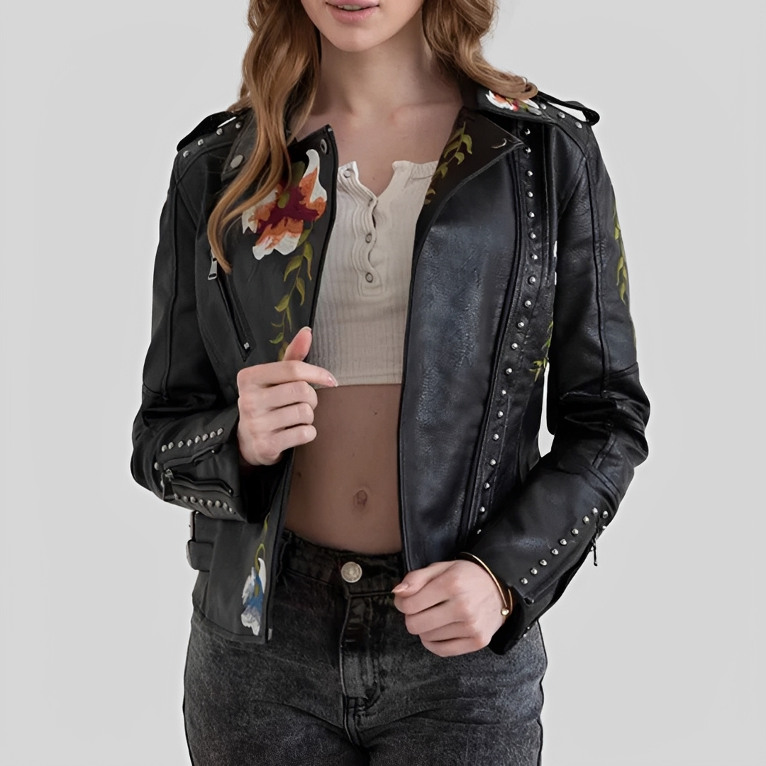 Zoey - Blouson Vintage Orné