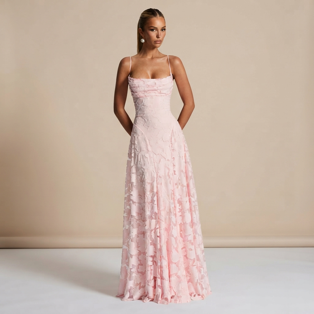 Helena - Robe Longue Élégante Dos Nu