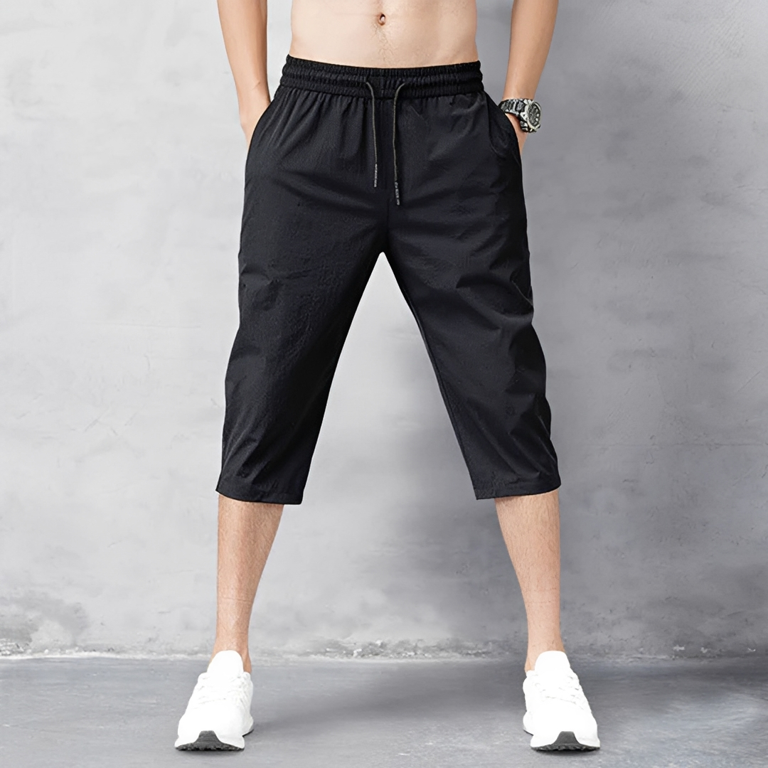 Dominick - Short Large avec Taille Élastique