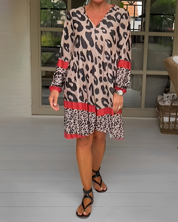 Marfie - Mini-robe chic à col en V