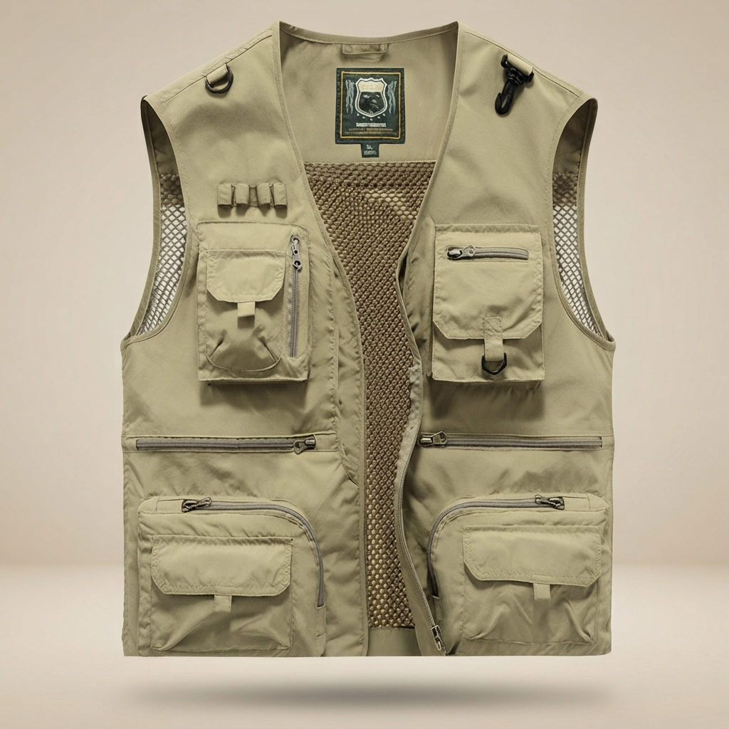Kyle - Gilet Aventure avec Poches Multiples
