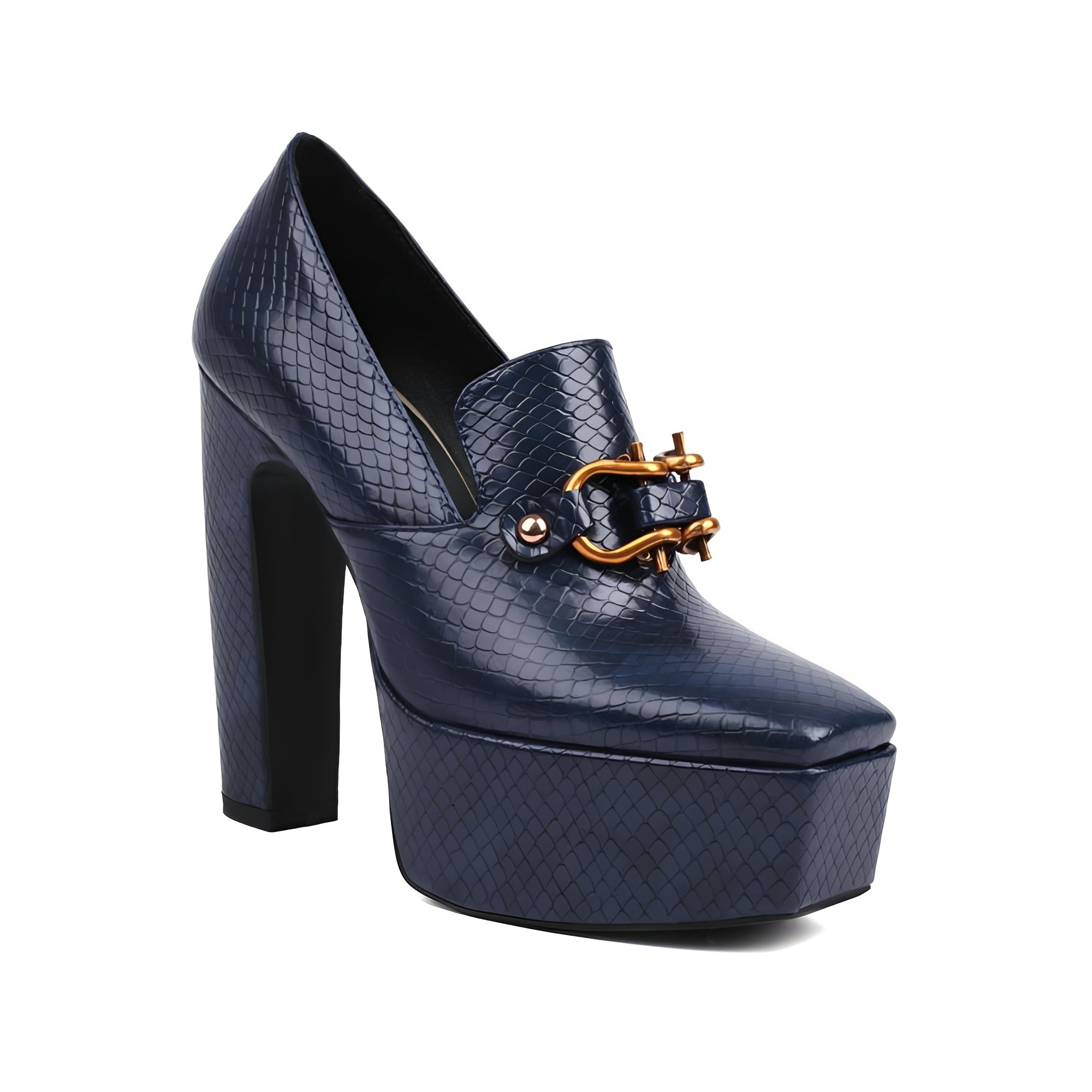 Jennie - Chaussures Élégantes à Talons Épais