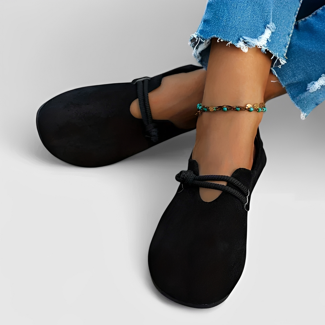 Marjorie - Chaussures Confortables au Bout Rond