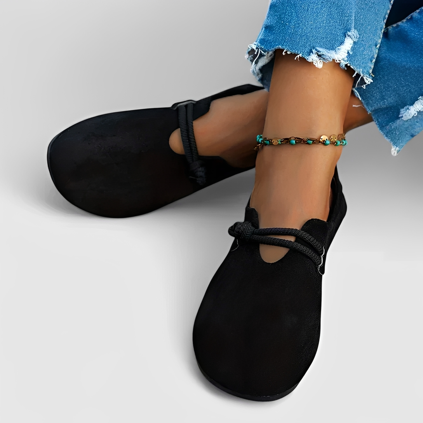 Marjorie - Chaussures Confortables au Bout Rond
