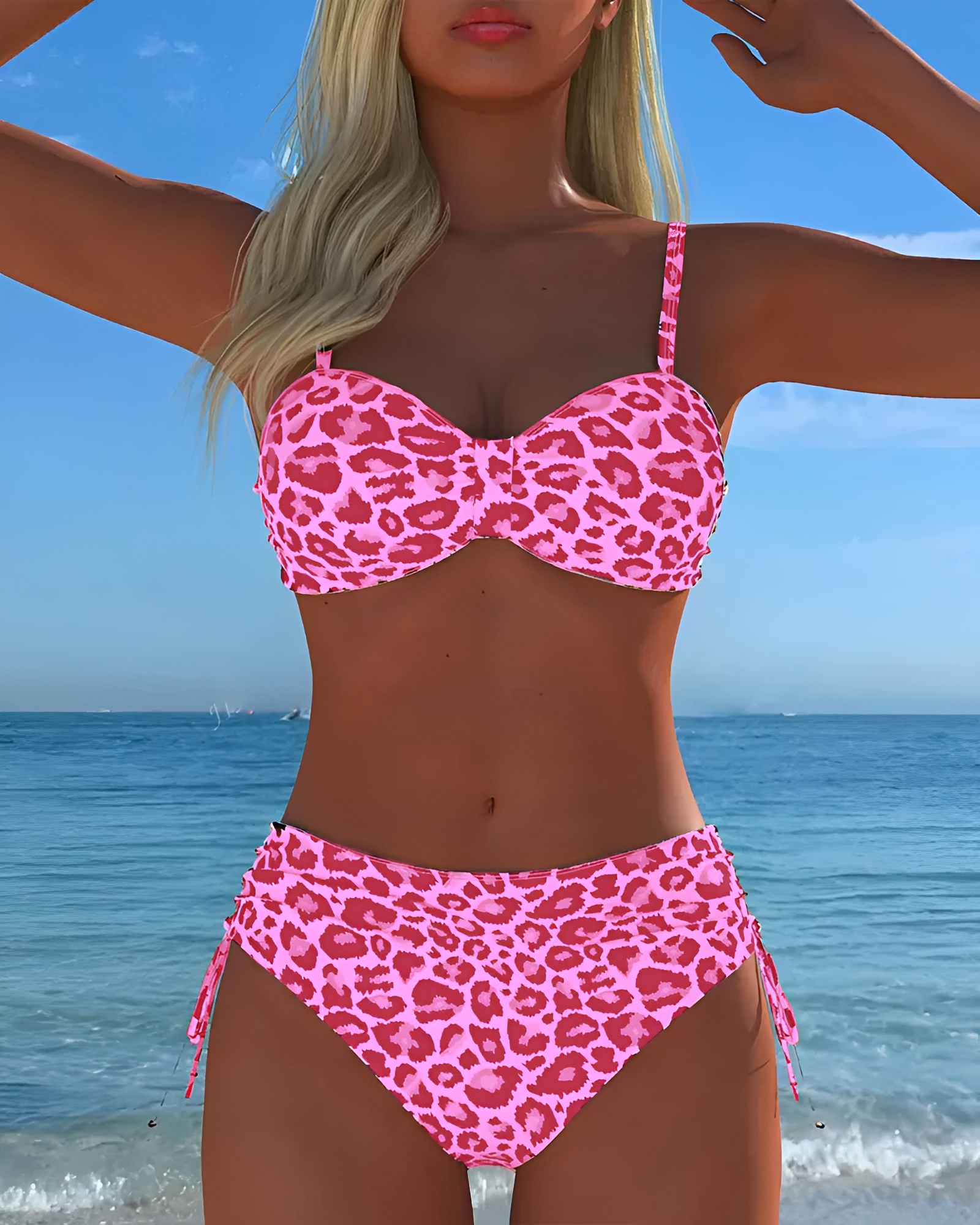 Kelsie - Bikini deux pièces moderne