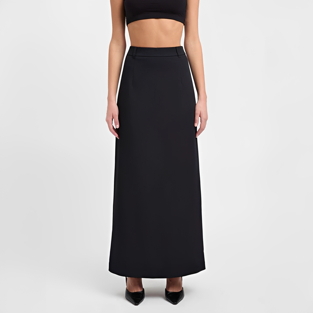 Alita - Jupe maxi fendue chic