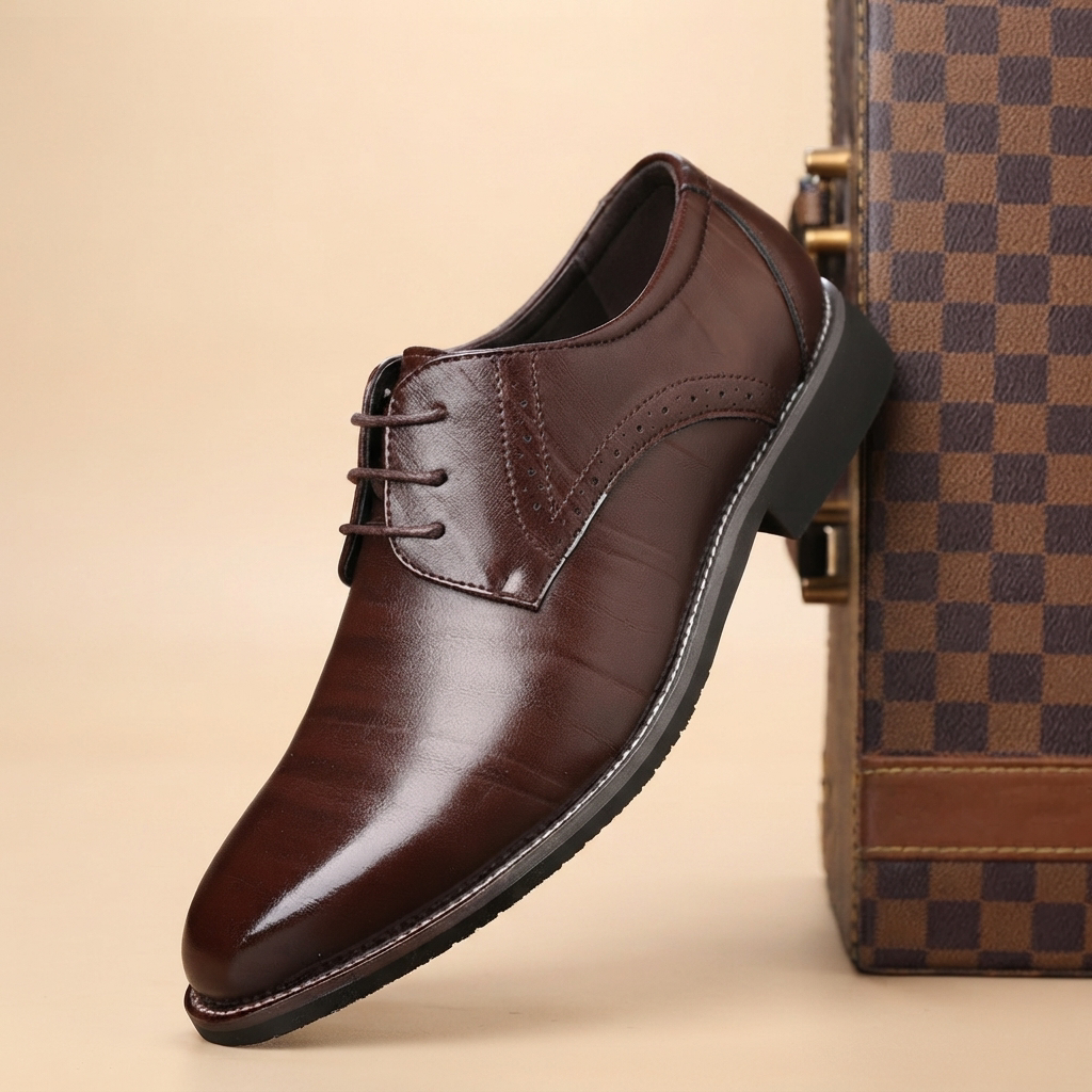 Tristan - Chaussures formelles confortables à lacets