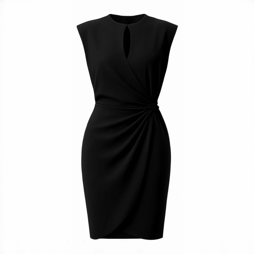 Mirabel - Robe Stylée et Sans Manches Ajustée