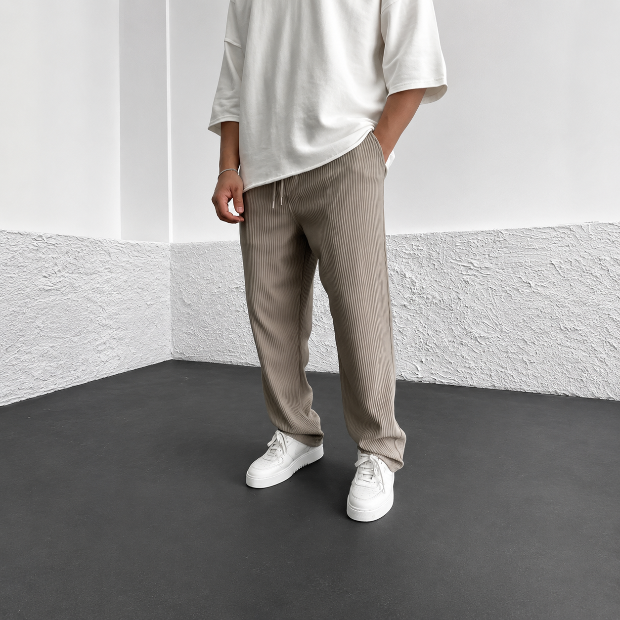 Zeke - Pantalon Relax avec Cordon