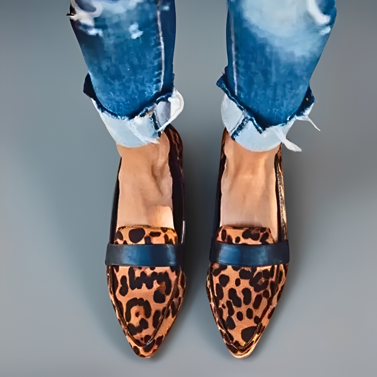 Dalanie - Souliers Décontractés à Bout Pointu