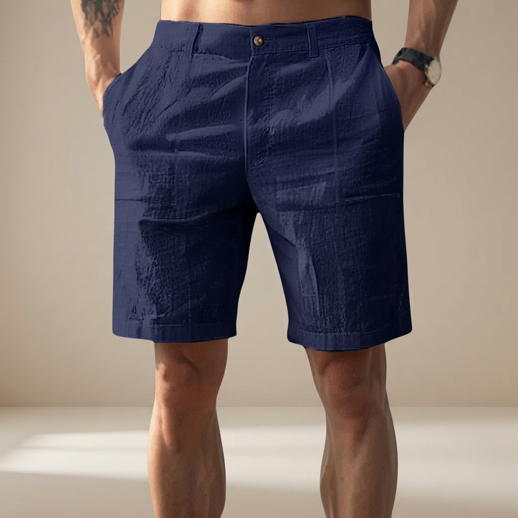 Mike - Shorts Droits Relax