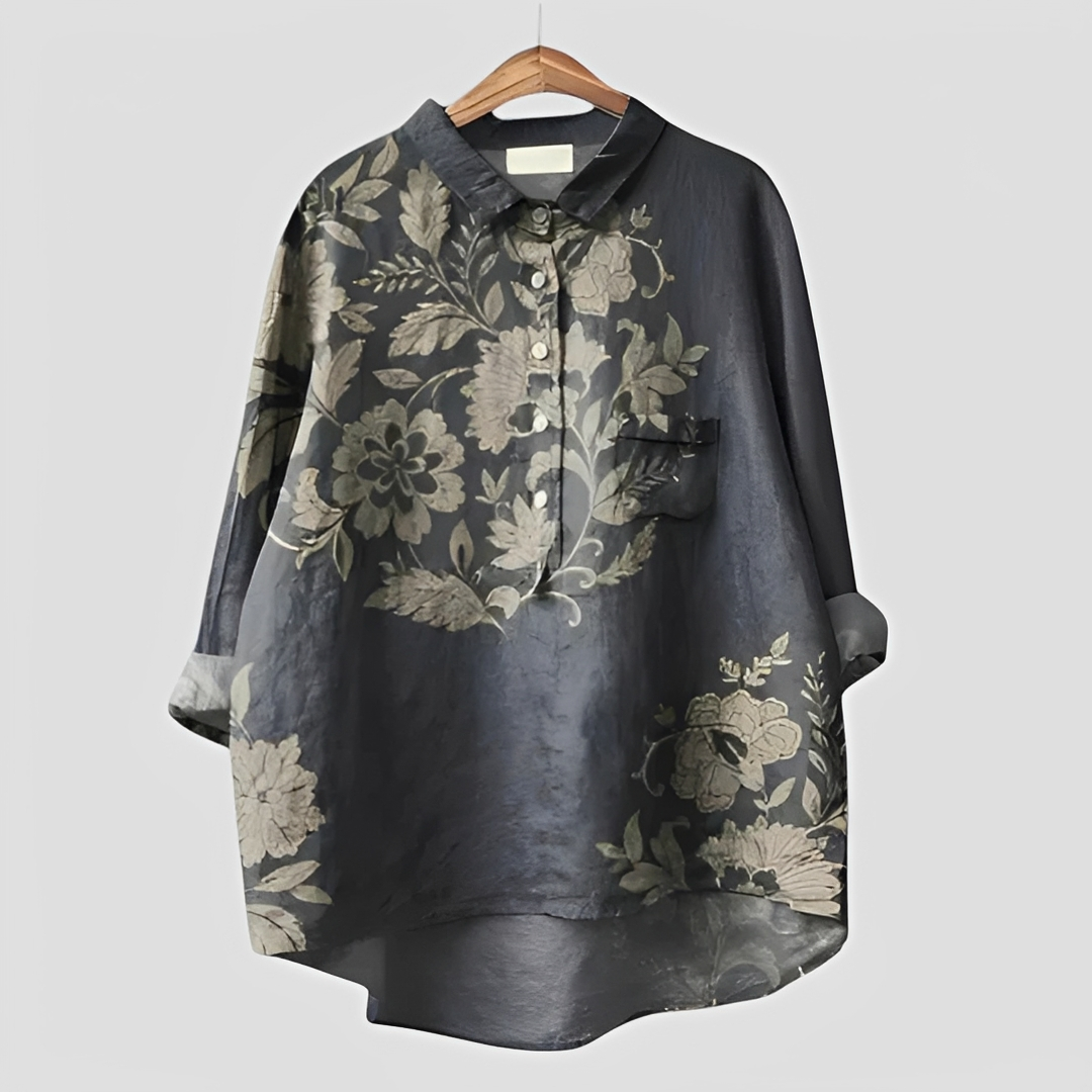 Bellina - Blouse Chic et Fluide à Boutons
