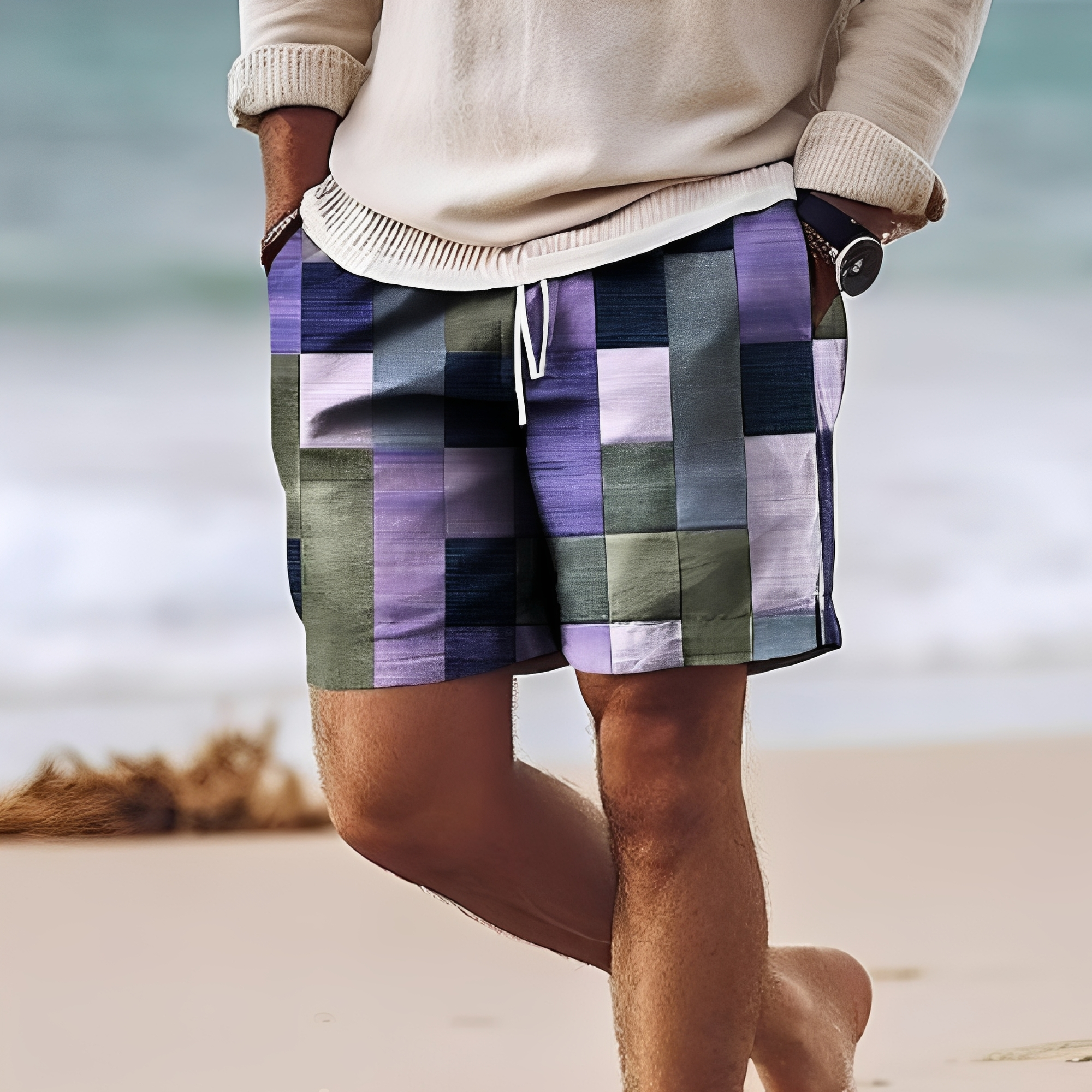 Aidan - Shorts de plage chic
