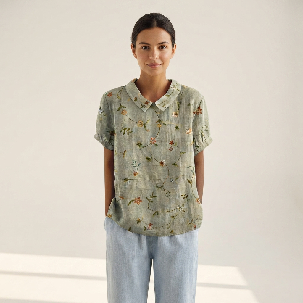 Salmah - Chemisier Élégant et Léger