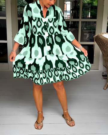 Faiza - Robe Courte Large et Stylée