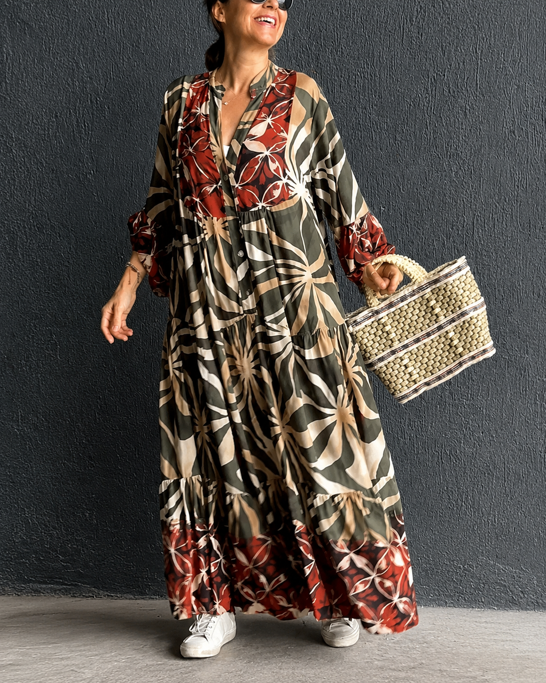 Zeudi - Robe Élégante Style Bohème
