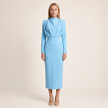 Darby - Robe Longue avec Manches Longues Tendance
