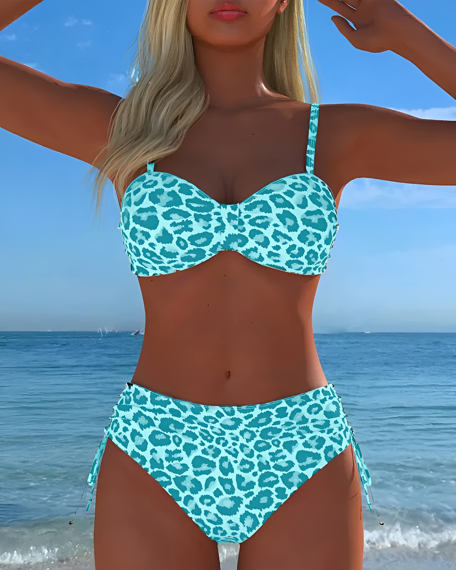 Kelsie - Bikini deux pièces moderne
