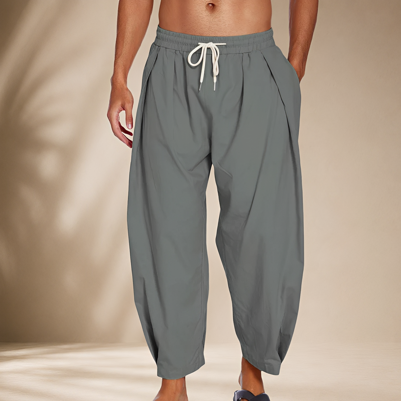Felix - Pantalon Large avec Poches