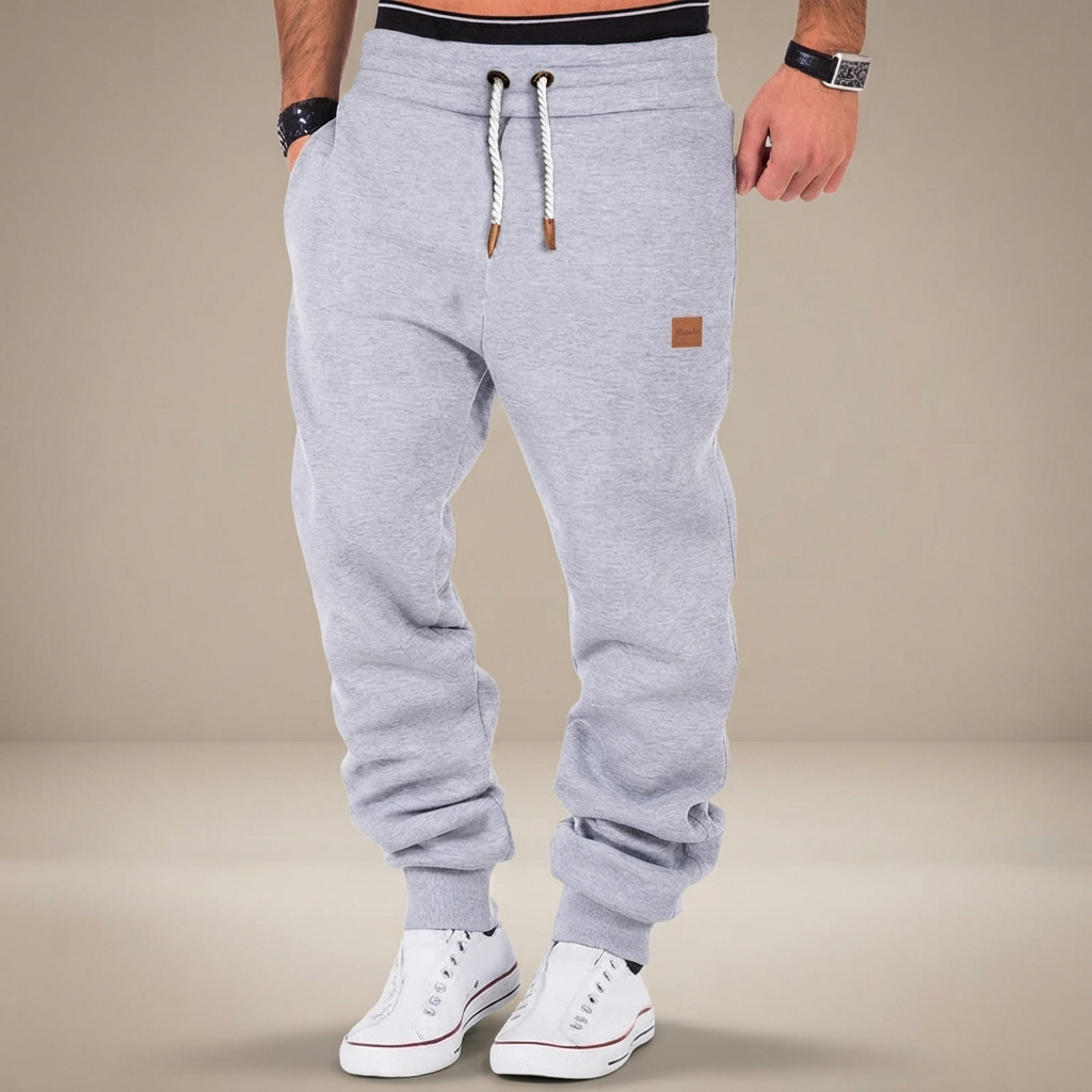 Devin - Pantalon Élastique avec Cordon Ajustable