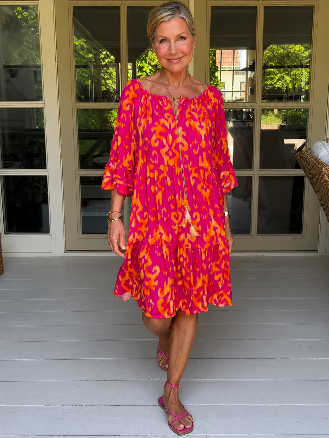 Vishay - Robe Midi Ample et Relax