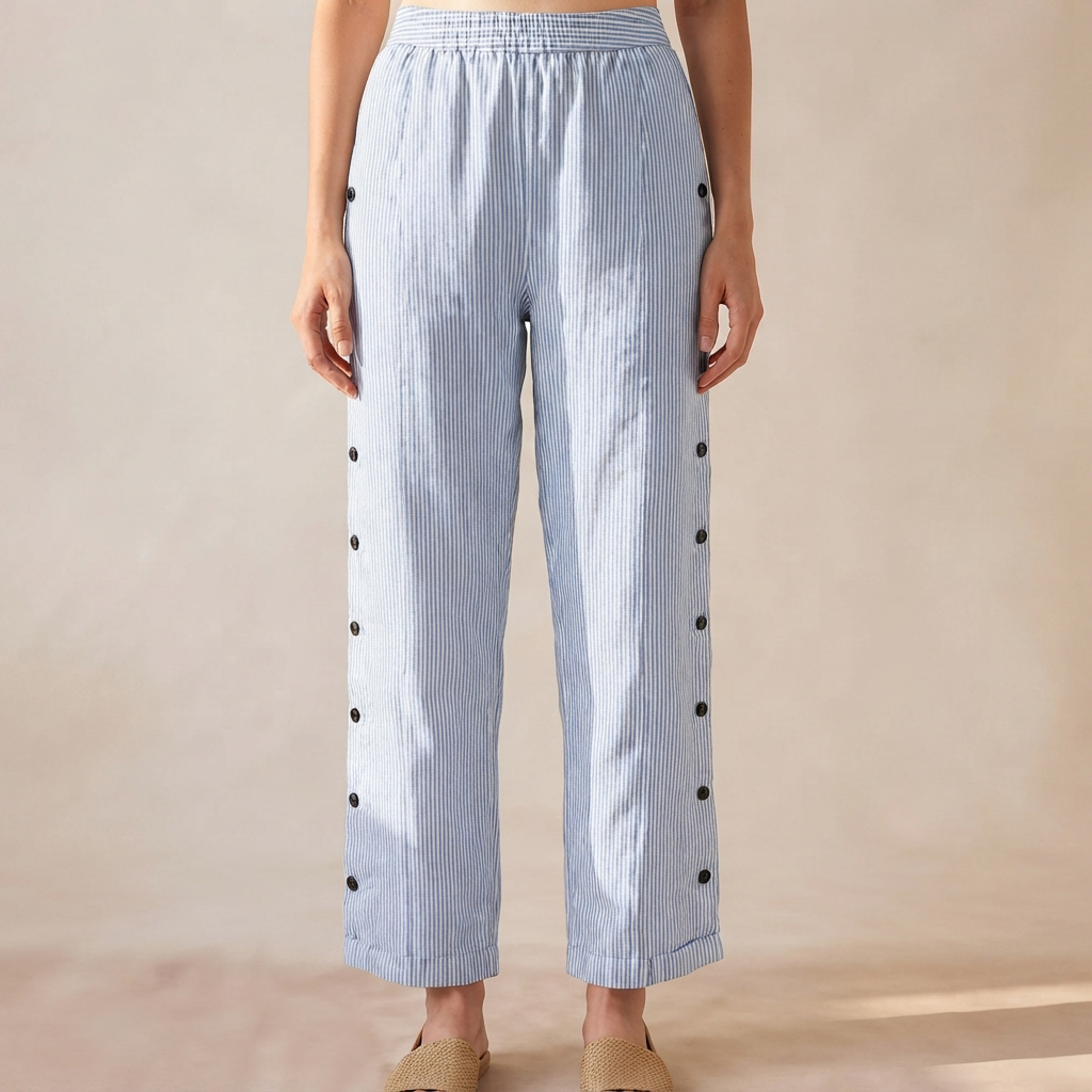 Lissa - Pantalon Ample Décontracté