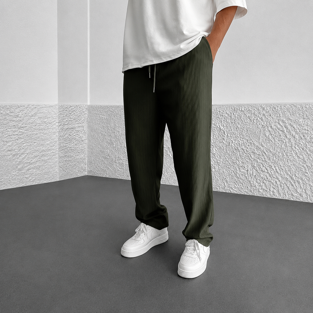 Zeke - Pantalon Relax avec Cordon