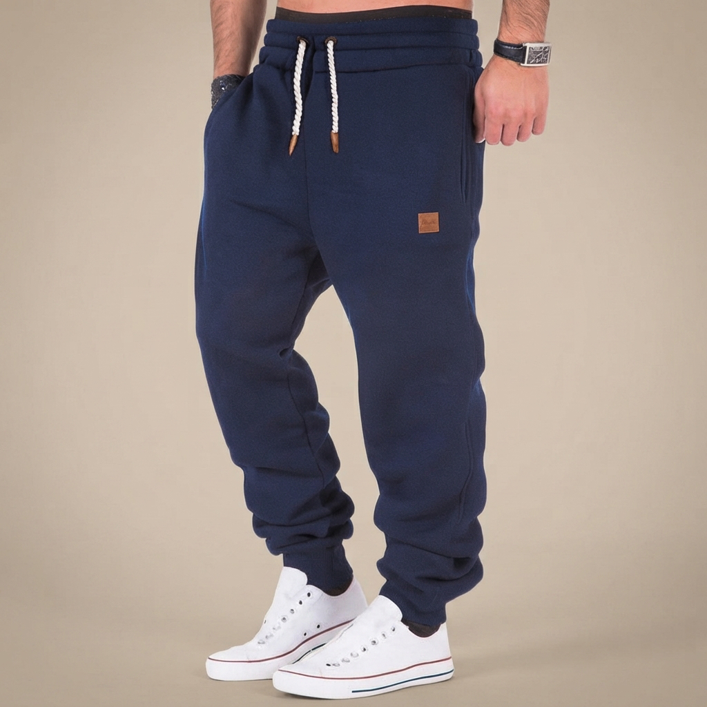 Devin - Pantalon Élastique avec Cordon Ajustable