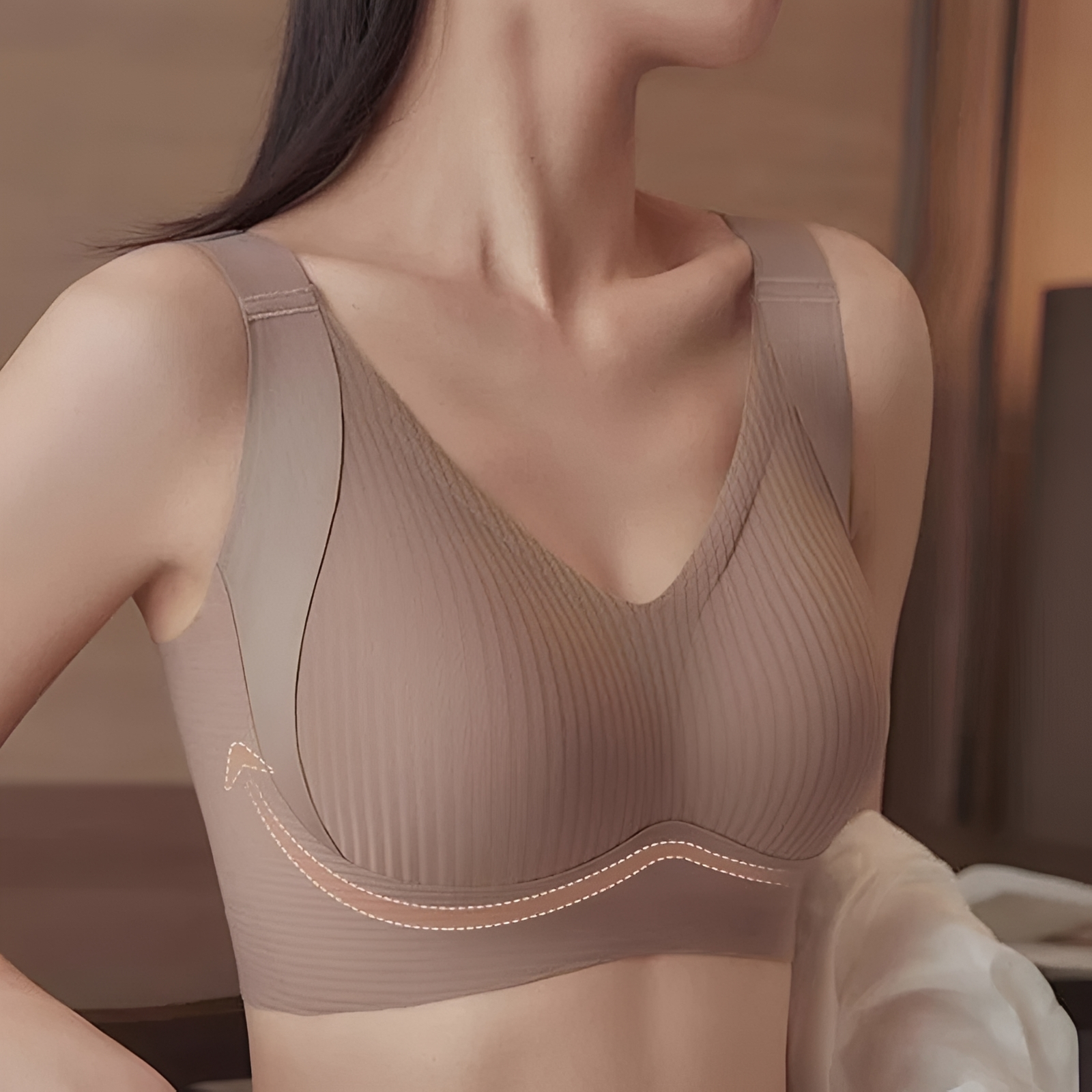 Gwynedd - Soutien-gorge push-up agréable à porter