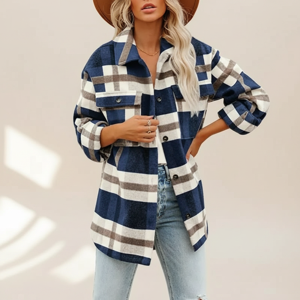 Mailys - Chemise Décontractée à Boutons