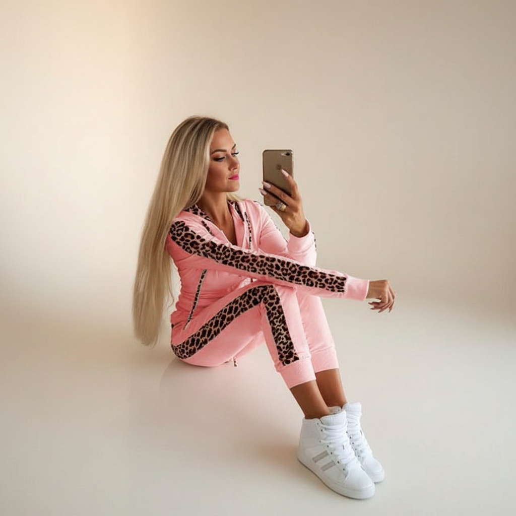 Krestell - Ensemble Chic de Pantalon avec Fermeture Éclair
