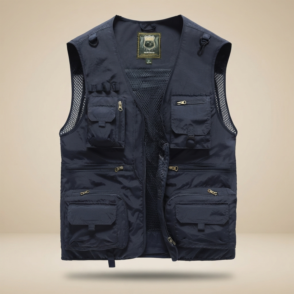 Kyle - Gilet Aventure avec Poches Multiples