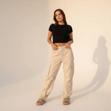Kamley - Pantalon Cargo Large et Tendance