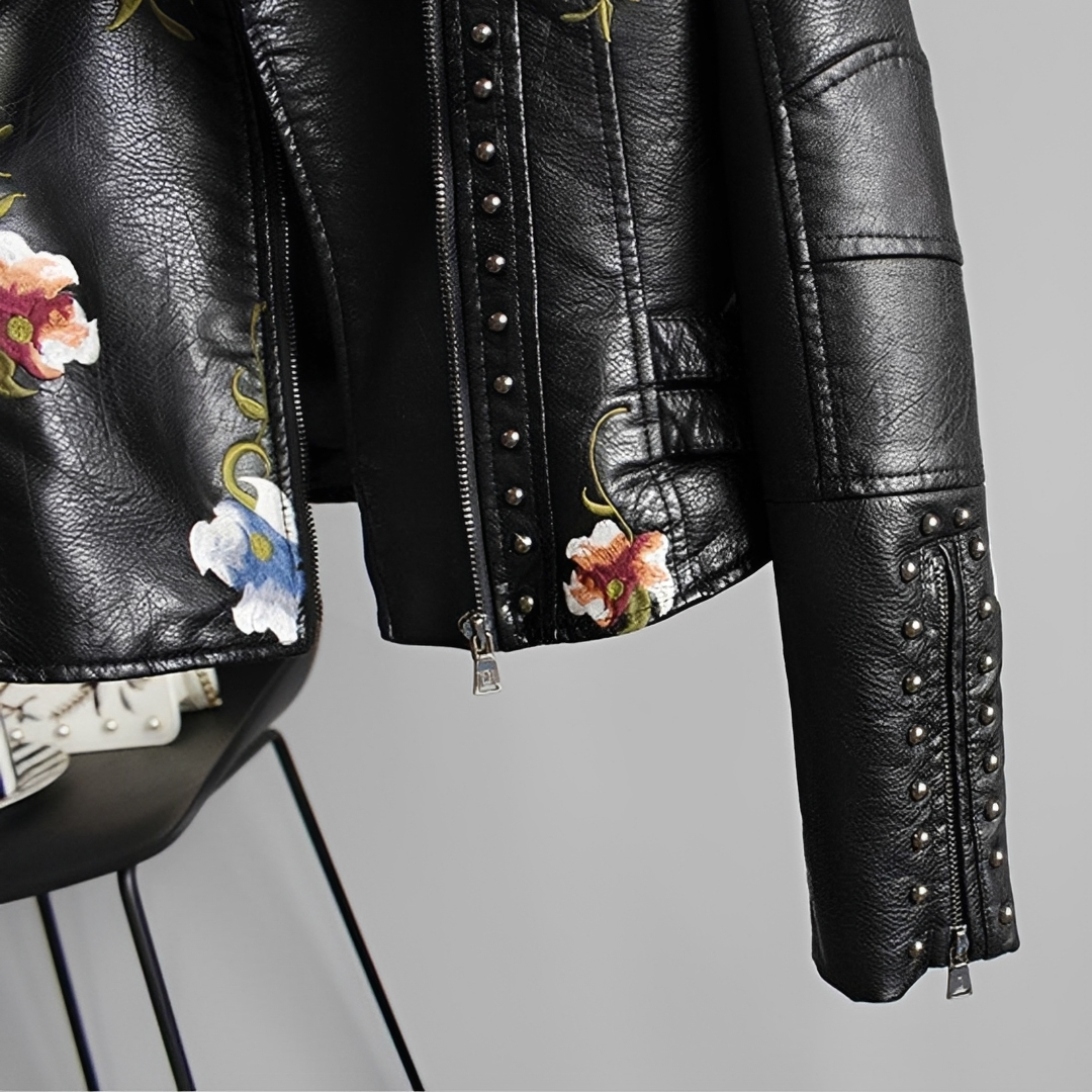 Zoey - Blouson Vintage Orné