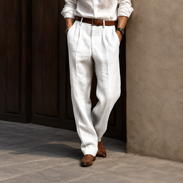 Jethro - Pantalon Droit Style Traditionnel