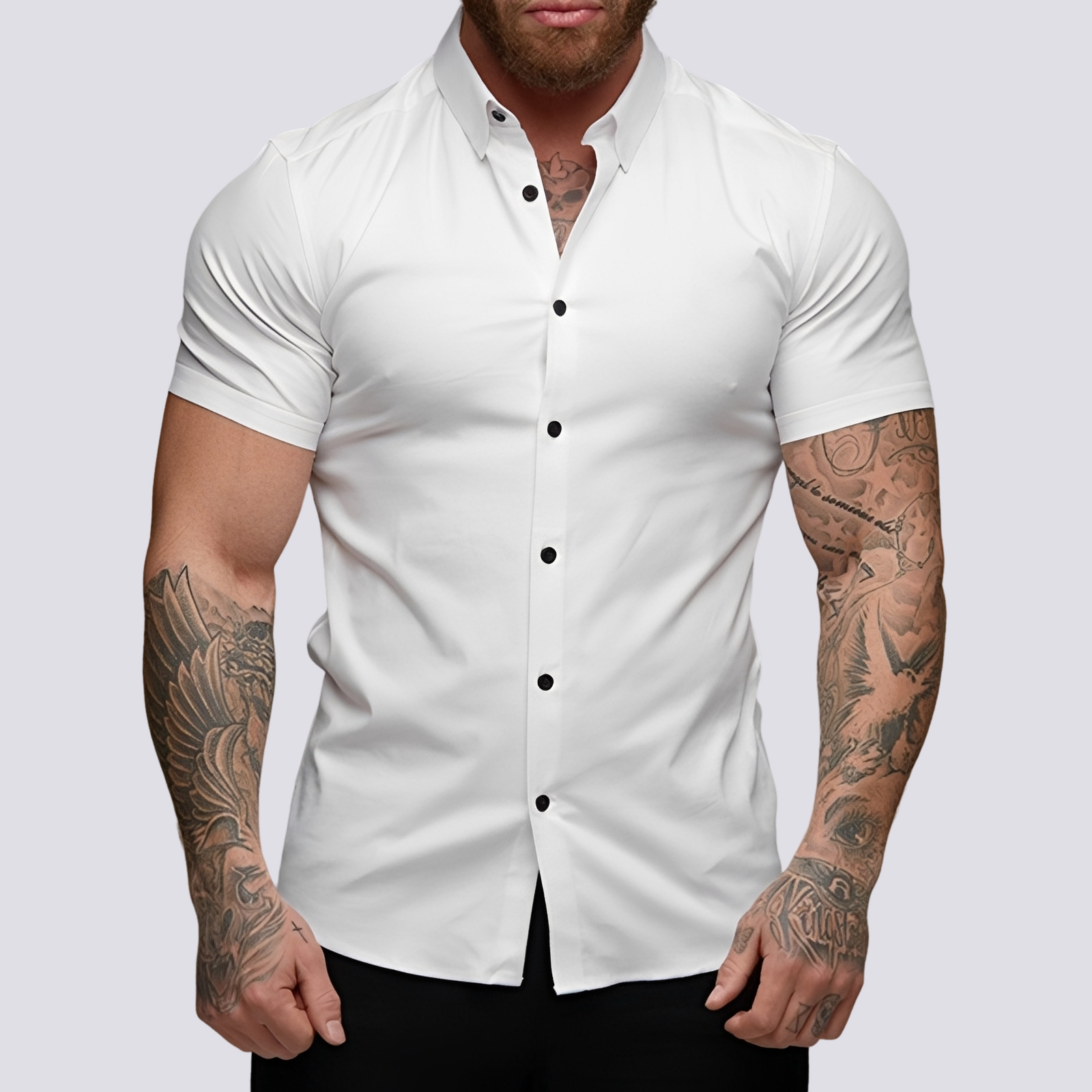 Lukas - Chemise avec col adaptable