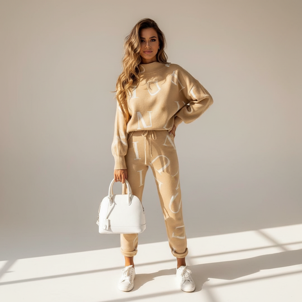 Avenie - Ensemble de Pantalon Tendance