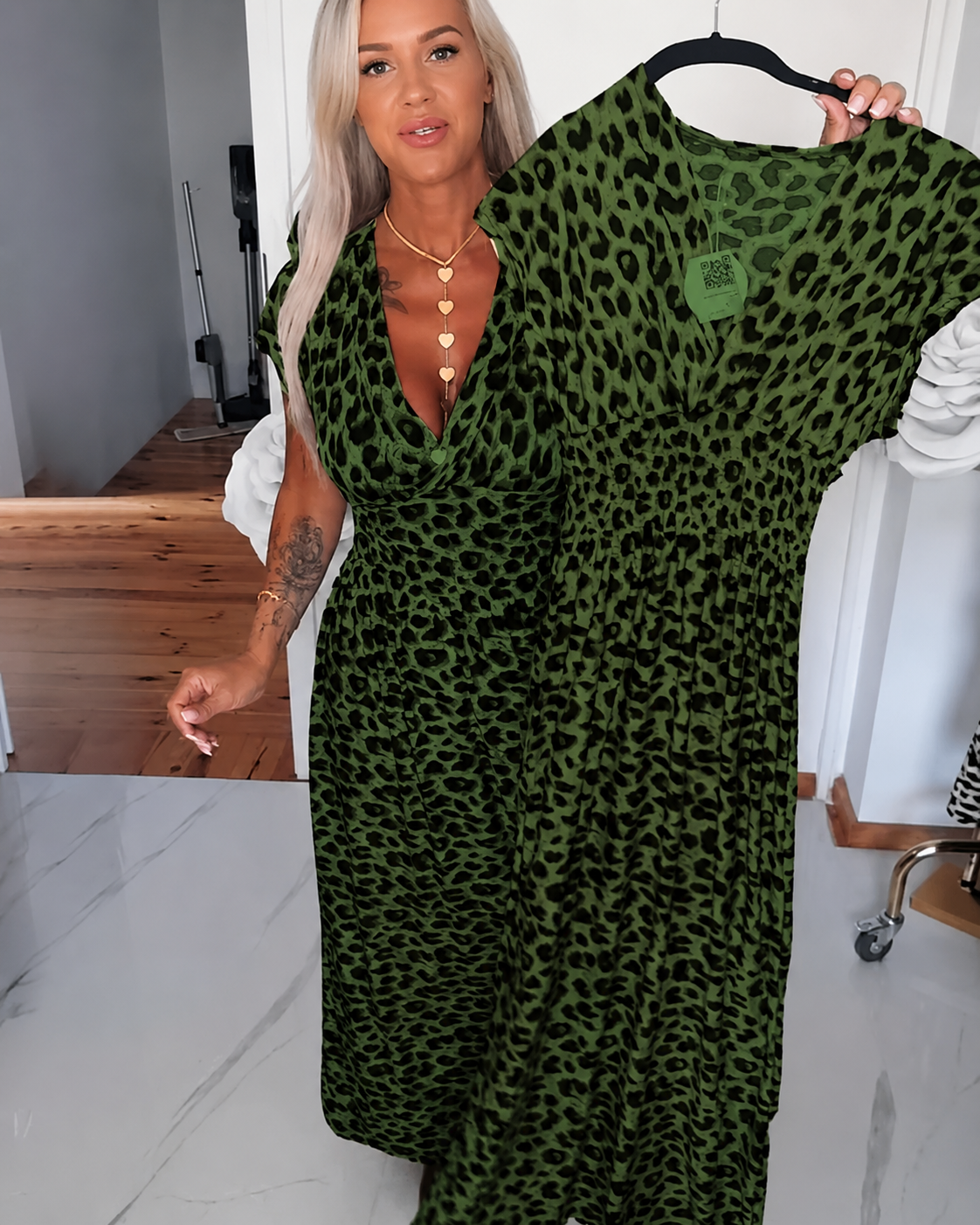 Dyshelle - Robe Bohème Chic à Col V