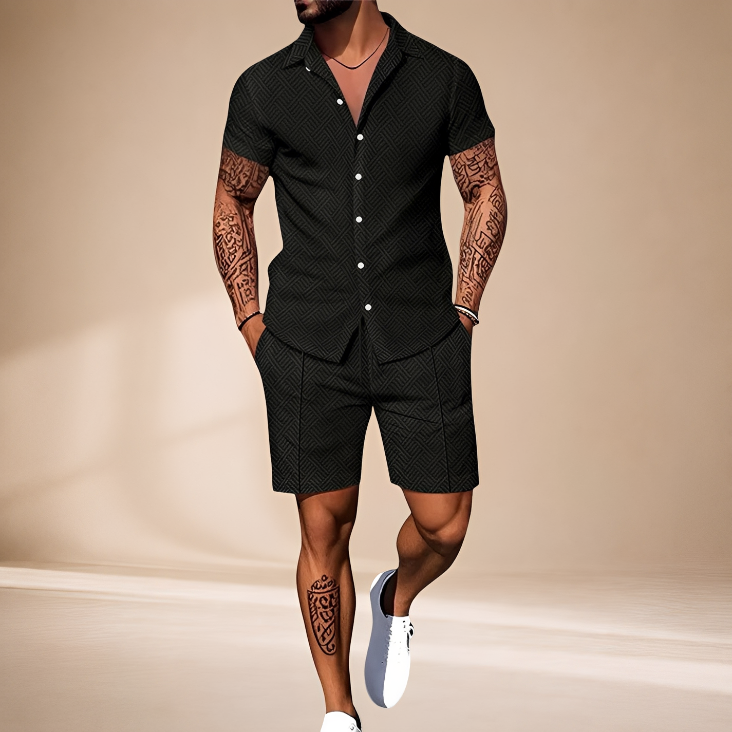 Casper - Ensemble Chic Texturé