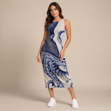 Elisa - Robe Élégante Sans Manches