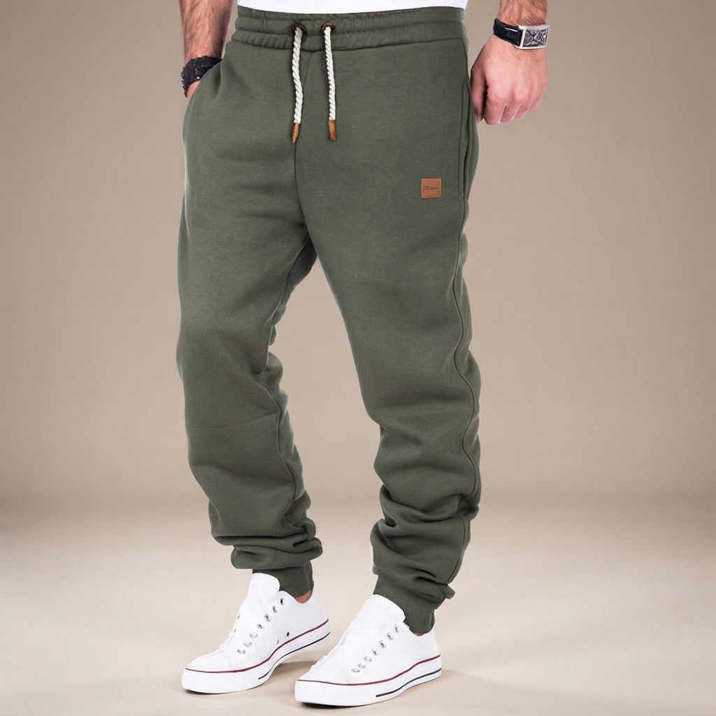 Devin - Pantalon Élastique avec Cordon Ajustable