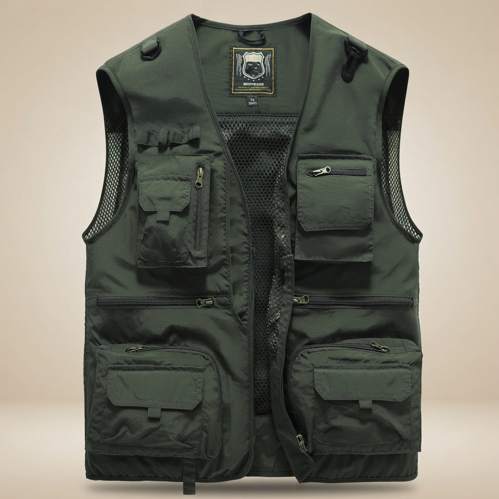 Kyle - Gilet Aventure avec Poches Multiples
