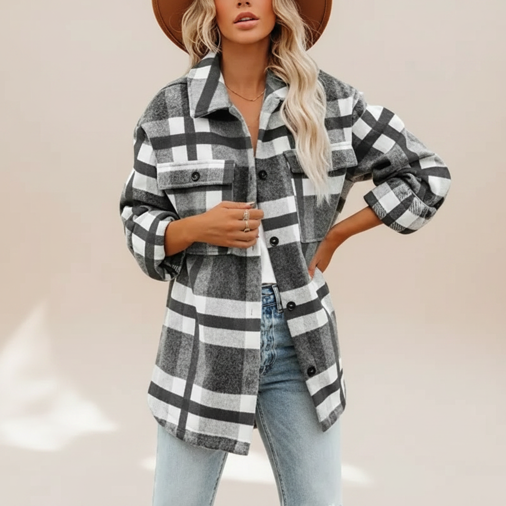 Mailys - Chemise Décontractée à Boutons