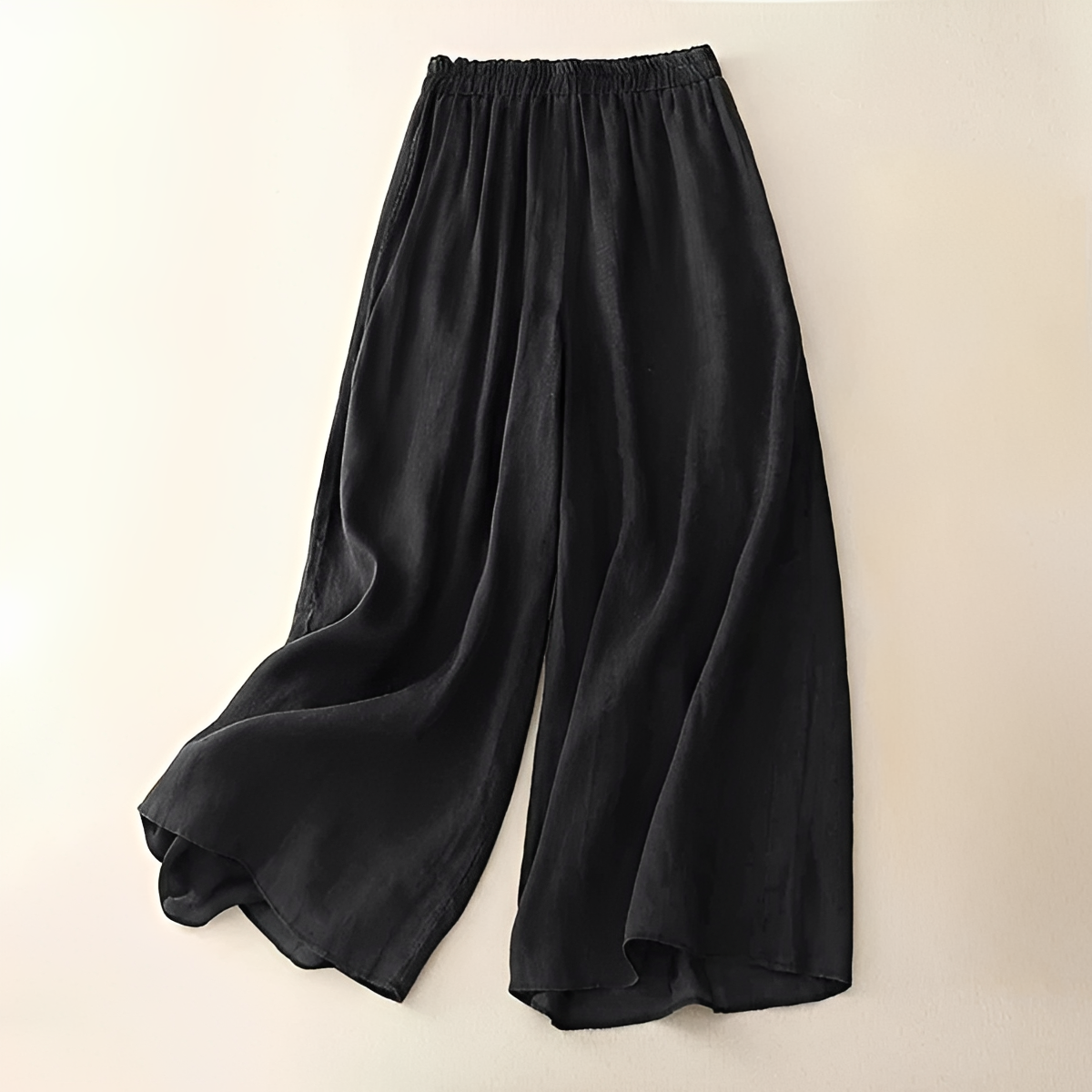 Zavina - Pantalon Décontracté à Taille Élastique