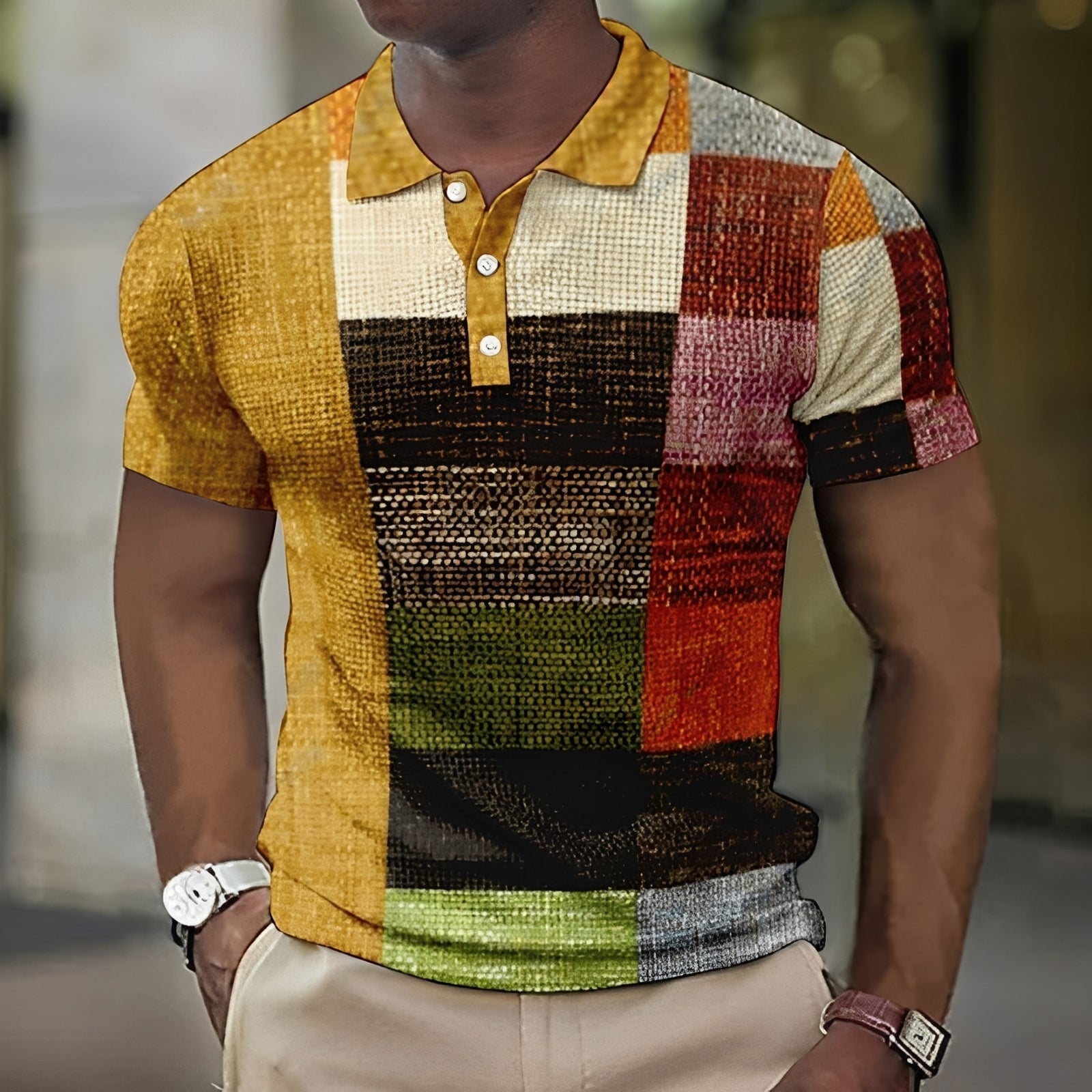 Jimmy - Chemise élégante à motifs de carreaux