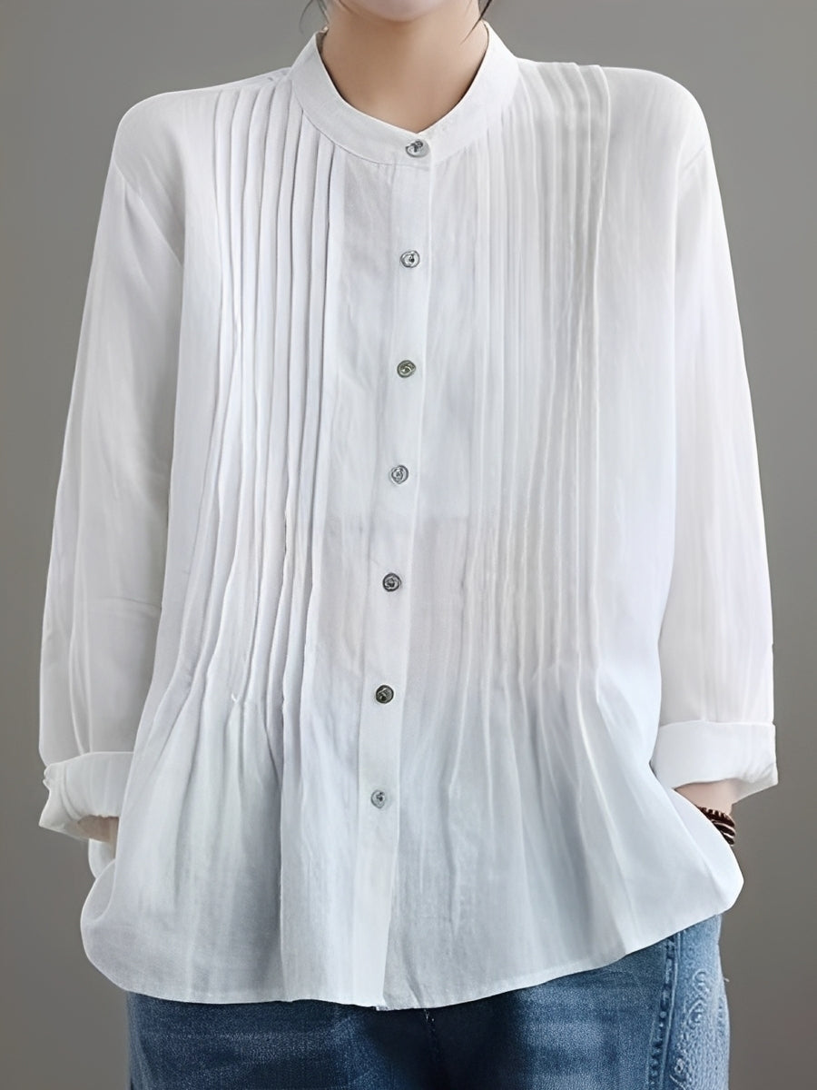 Tiphanie - T-shirt chic manches longues pour femmes