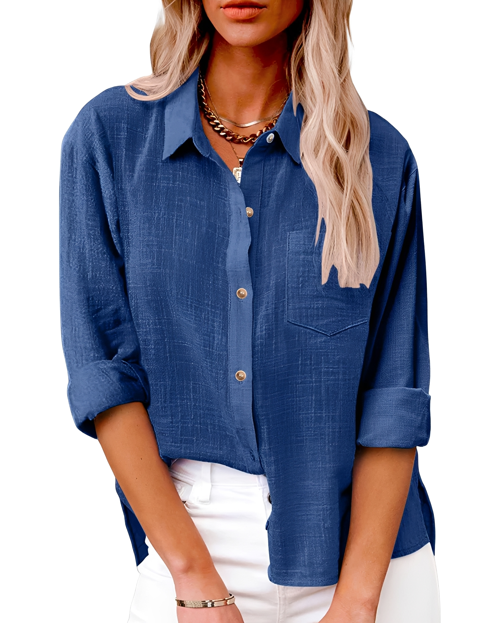 Massima - Chemise contemporaine avec boutons