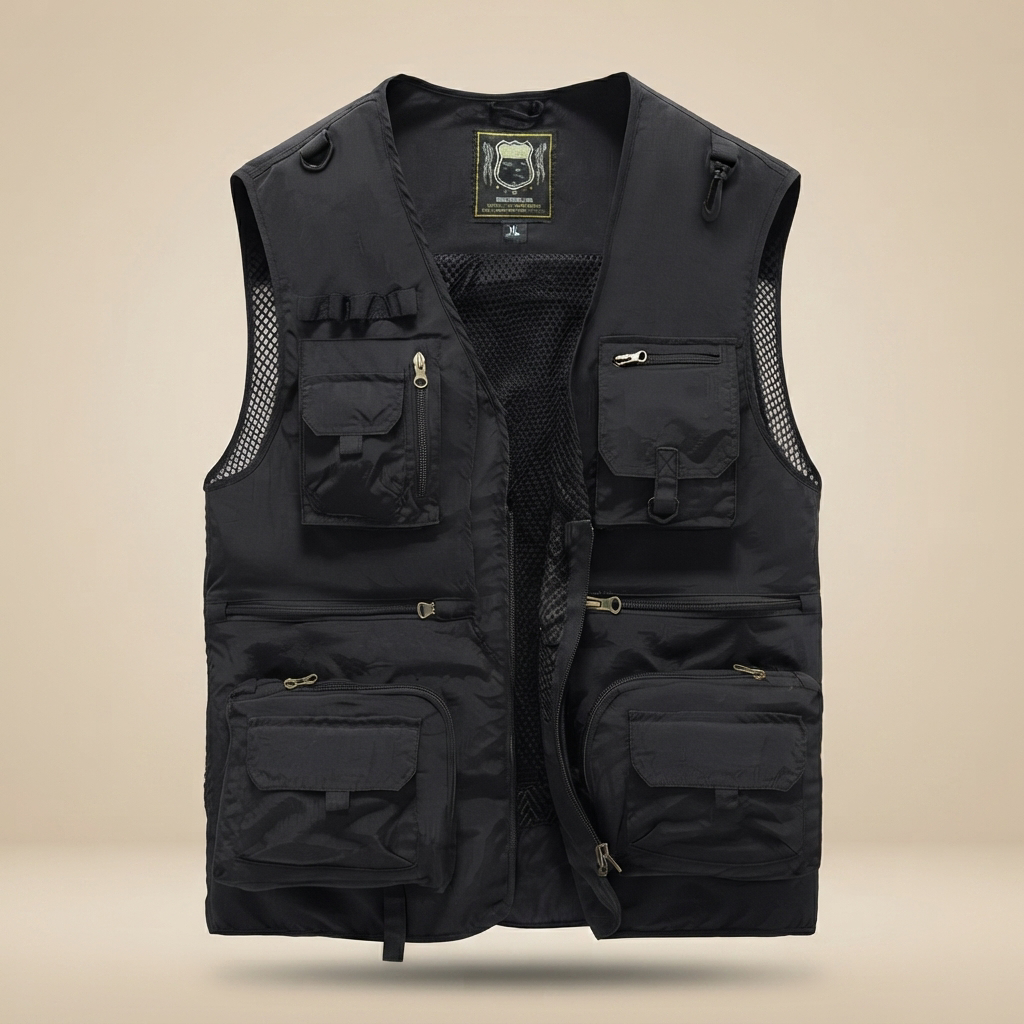 Kyle - Gilet Aventure avec Poches Multiples